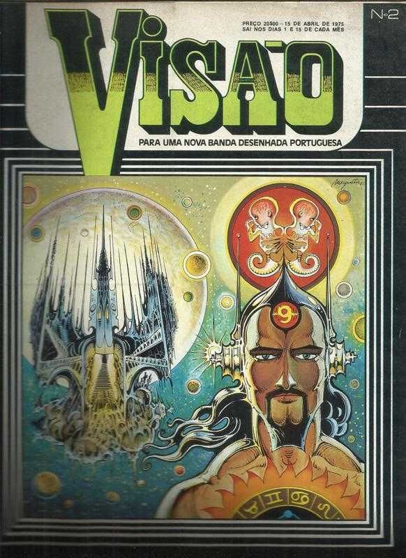 A Descoberta do mundo + 3 Revistas BD VISÃO 1975 - novos