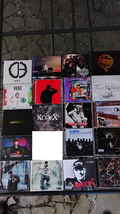 Płyty rap hip hop Peja Kękę Sokół Kodex Major SPZ Tede Siwers Ero WSHR