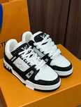 ButyBlack LouisVuitton LvDamskie i MęskieCasualoweTrampki Trainer,43