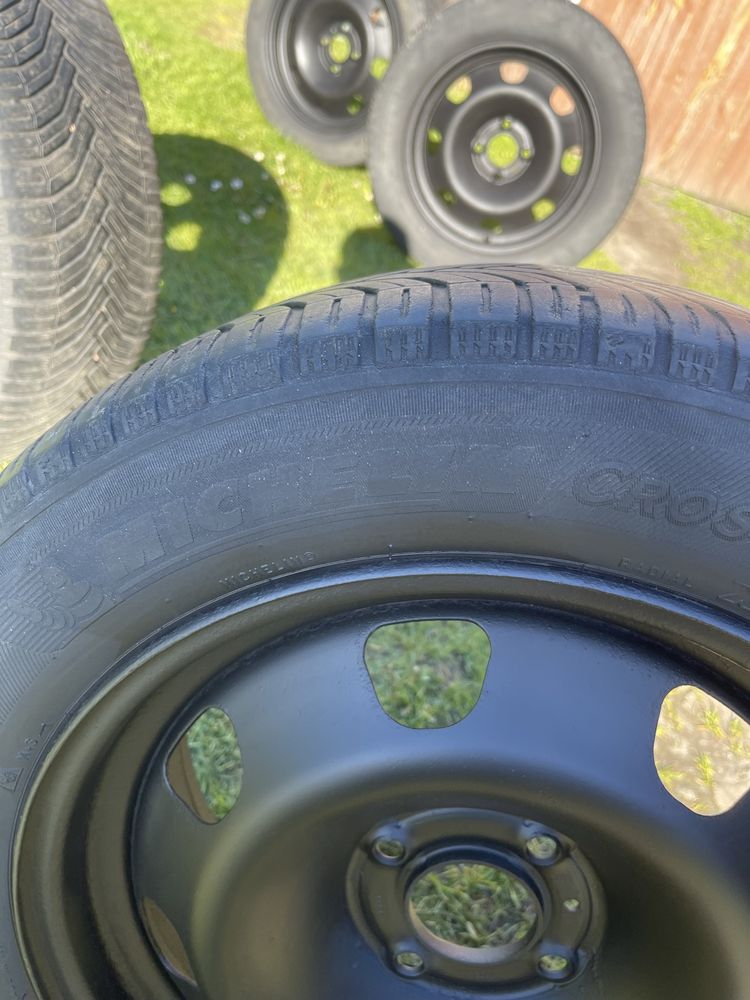 Sprzedam felgi  z oponami wielosezonowymi 4x108 michelin