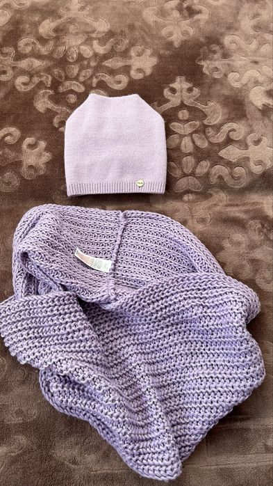 Komplet czapka i komin