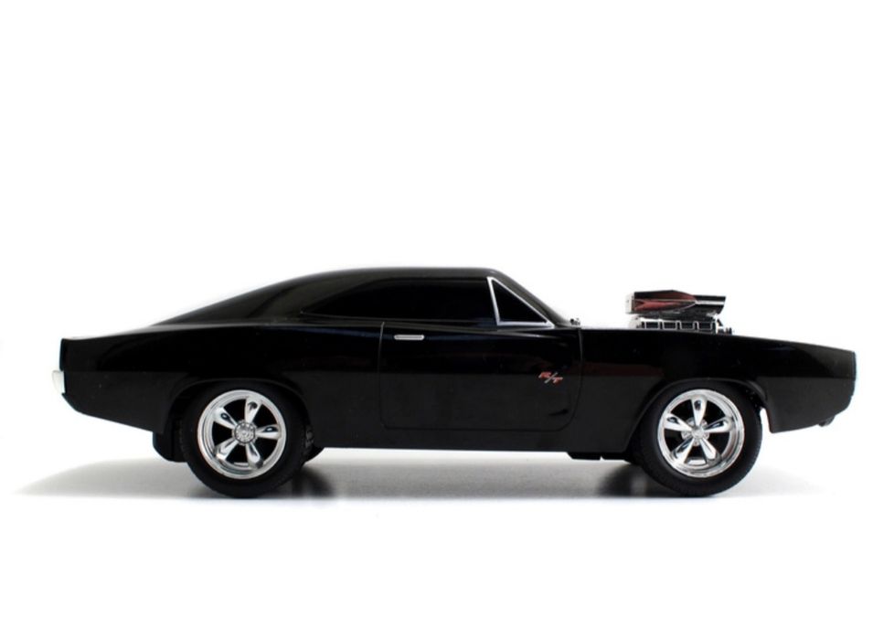 Auto sportowe Jada Toys Fast&Furios Dodge Charger R/C czarne