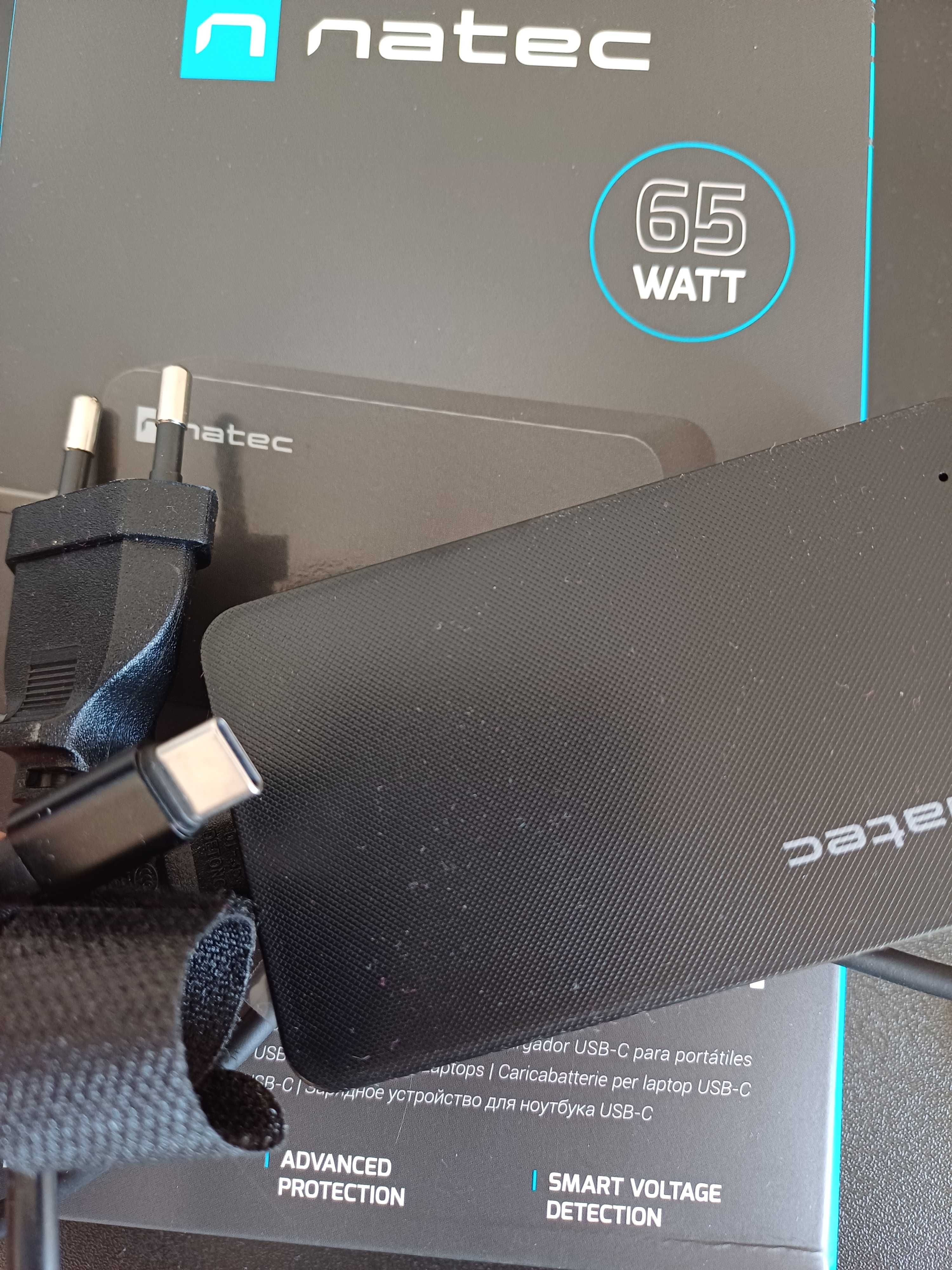 Zasilacz  natec grayling 65W usb C