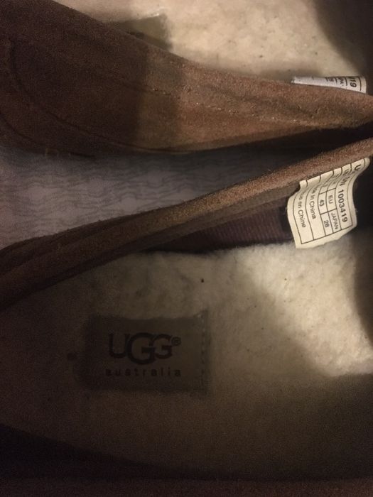 Угги мужские мокасины