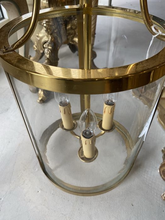Francuska Lampa Latarnia w stylu Hollyeood Regency