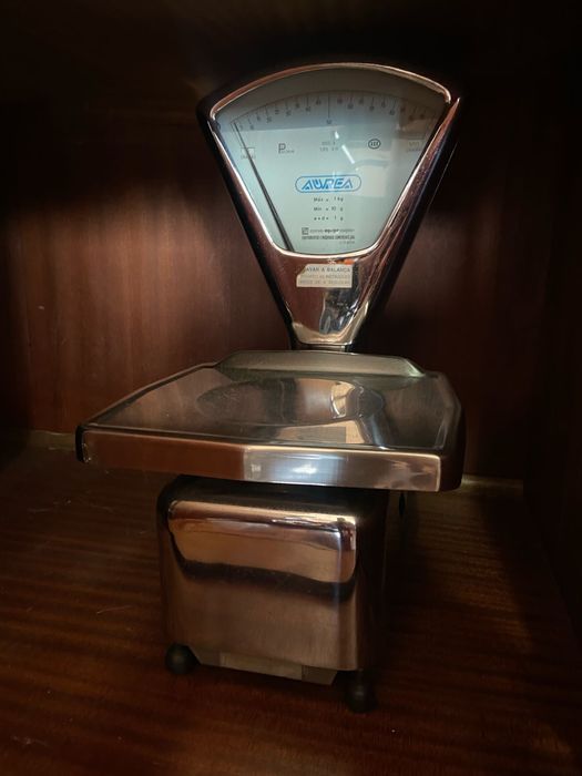 Balança branca de aluminio