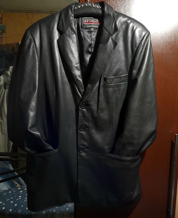 Новый лайковый пиджак, кожанка, кожаная демисезонная куртка.