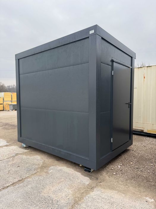 Stróżówka / Pawilon 3×2 m – Płyta 120 mm, Elektryka – GOTOWY DO UŻYCIA