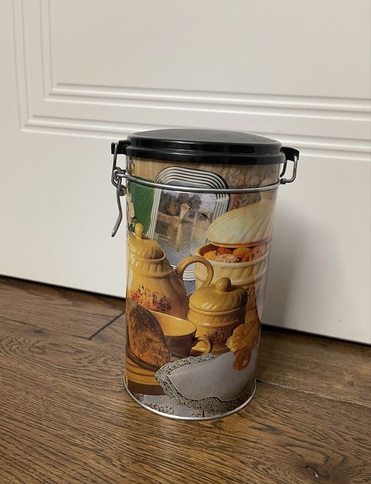 Puszka do przechowywania/na kawę, herbatę, ciasteczka Duża