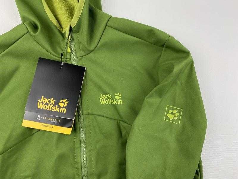 Куртка софтшел glacier valley ii від jack wolfskin