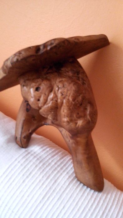 Półka z korzenia antyk