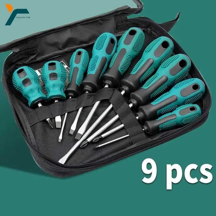 Набор отверток 9-в-1 YTH-SD001 в кейсе