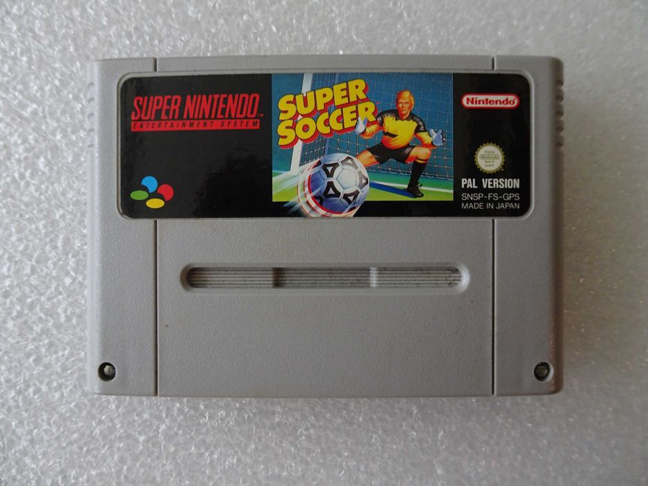 Jogo Super Nintendo SNES Super Soccer -