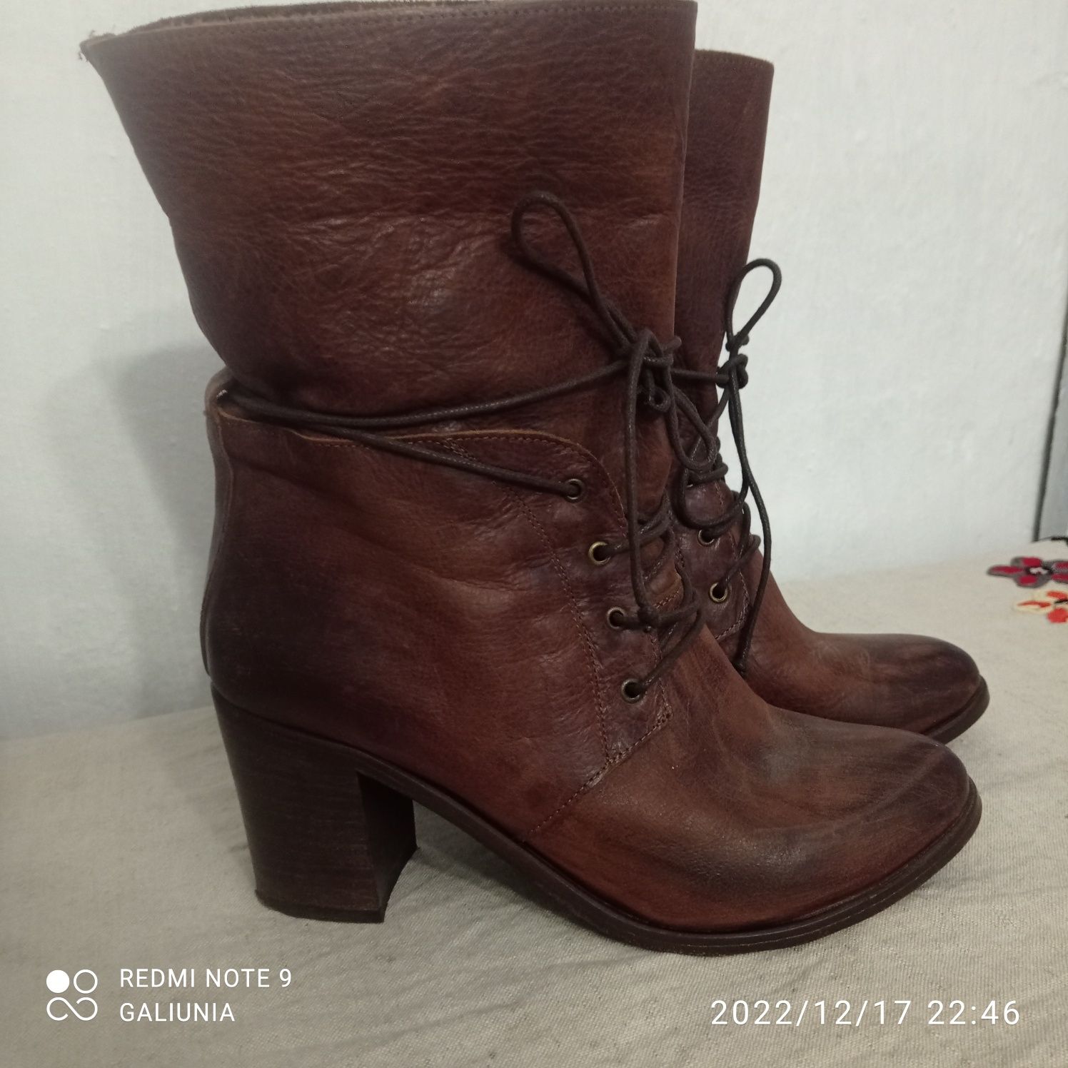 Кожаные ботиночки