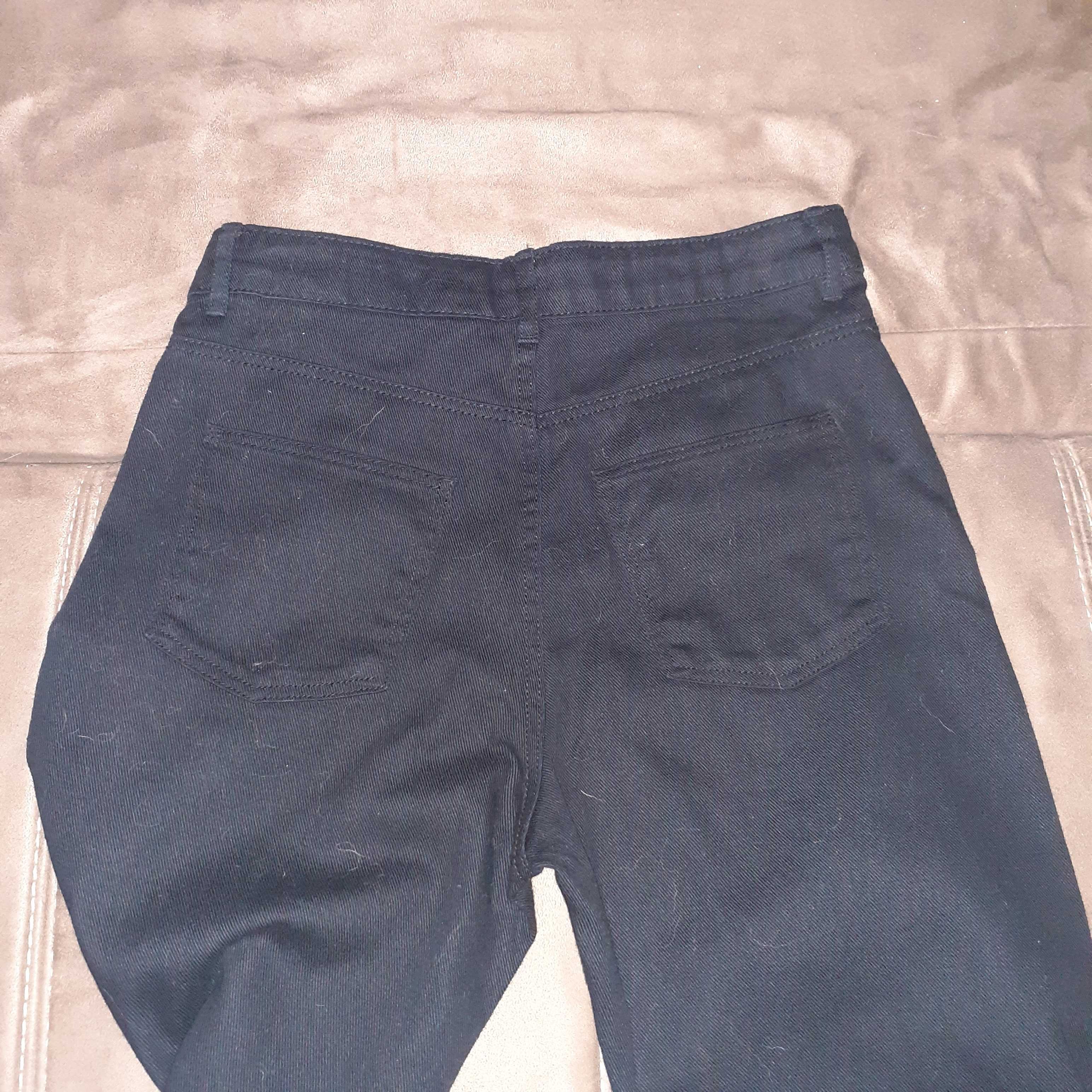 Czarne spodnie H&M rozmiar S