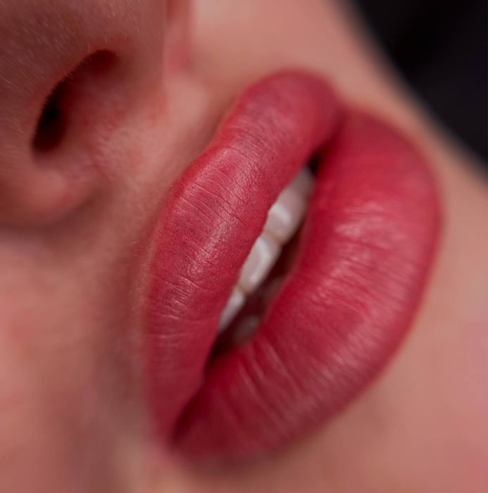 Перманентний макіяж: губи брови стрілка/ перманентный макияж