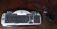 Мультимедийная клавиатура EzKEY EZ-1168 + лазерная мышь A4-TECH X6-60D