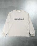 Лонгслів Fear Of God Essentials Front Logo long sleeve Grey