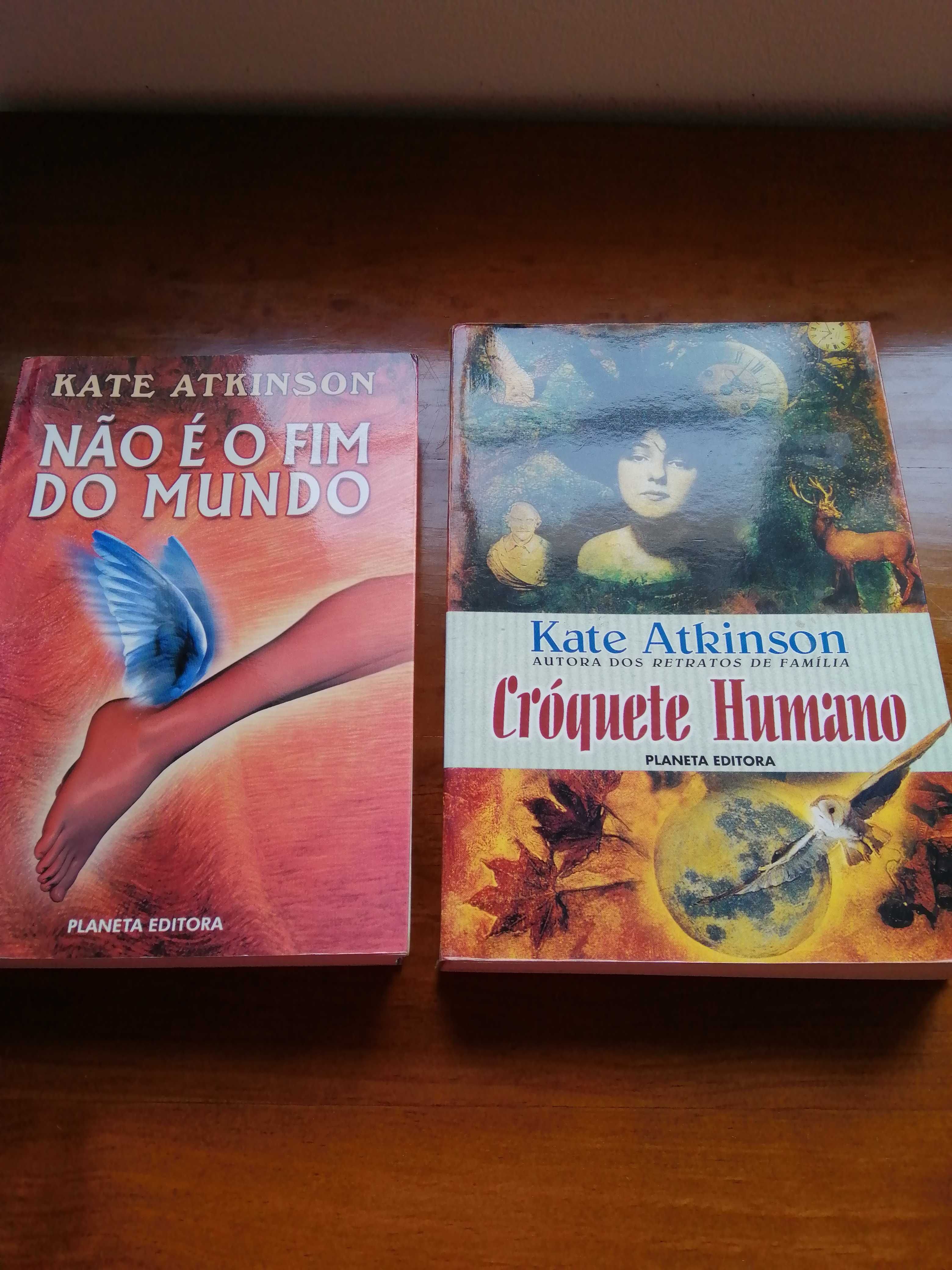 Livros autora Kate Atkinson bem conservados