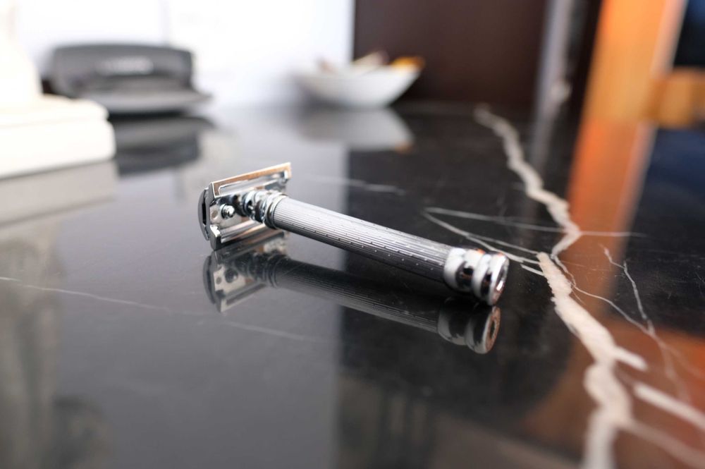 Т-подібний станок для гоління Merkur Solingen 47C + подарунок