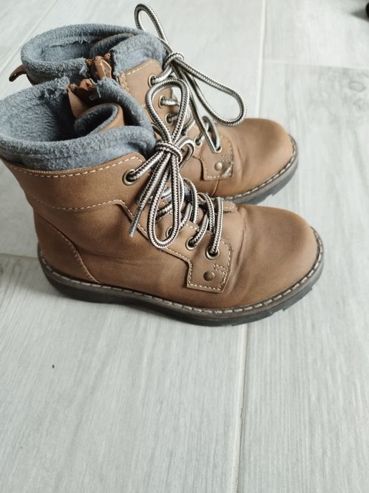 Buty zimowe, kozaki, trapery h&m 28 jak nowe!