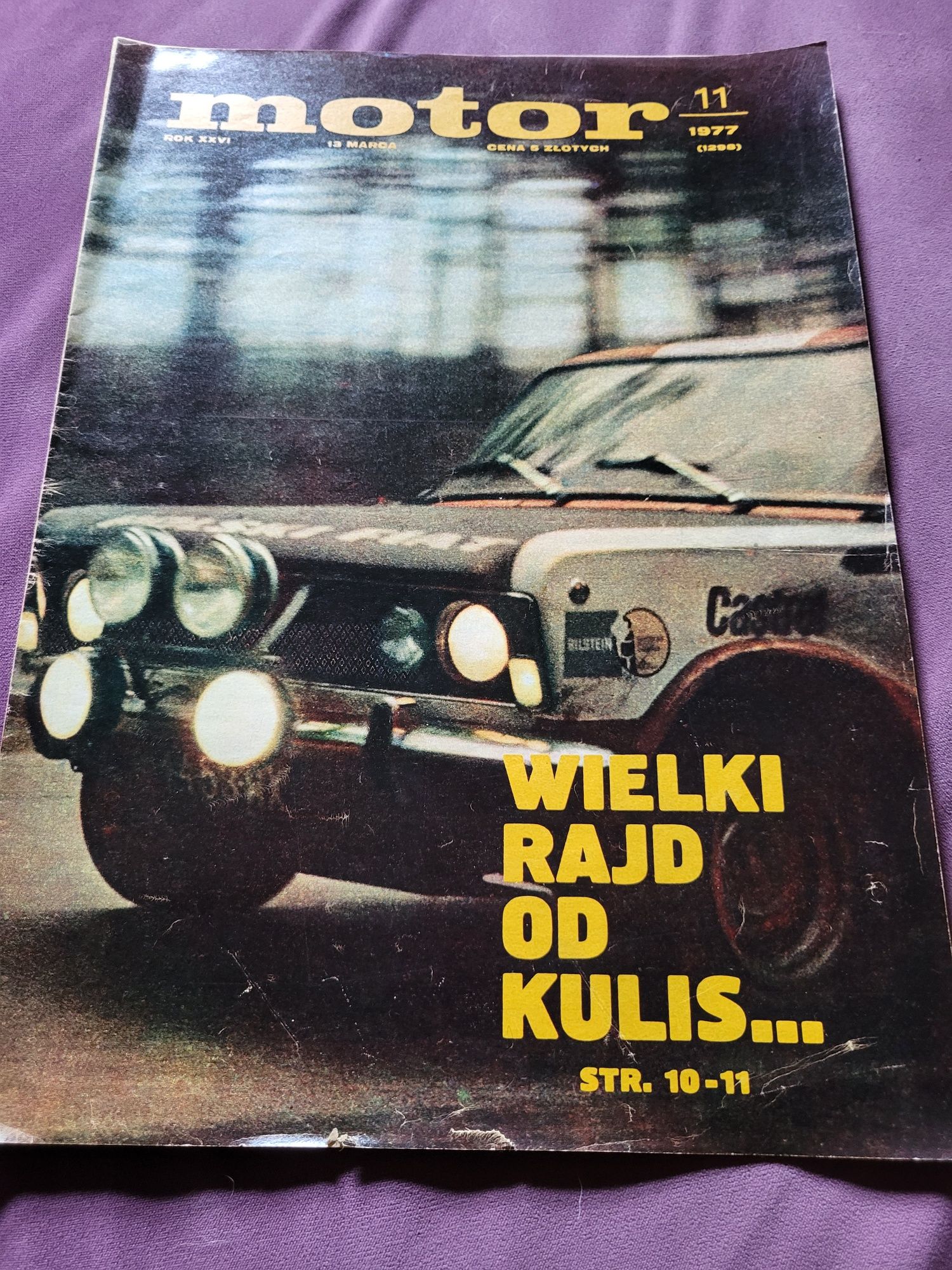 Tygodnik Motor z 1977 roku