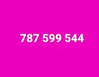 Złoty numer T-Mobile 599*544