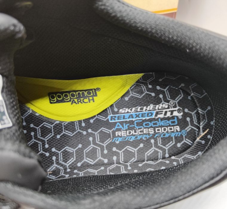 Кожаные ботинки кроссовки Skechers Relaxed Fit оригинал