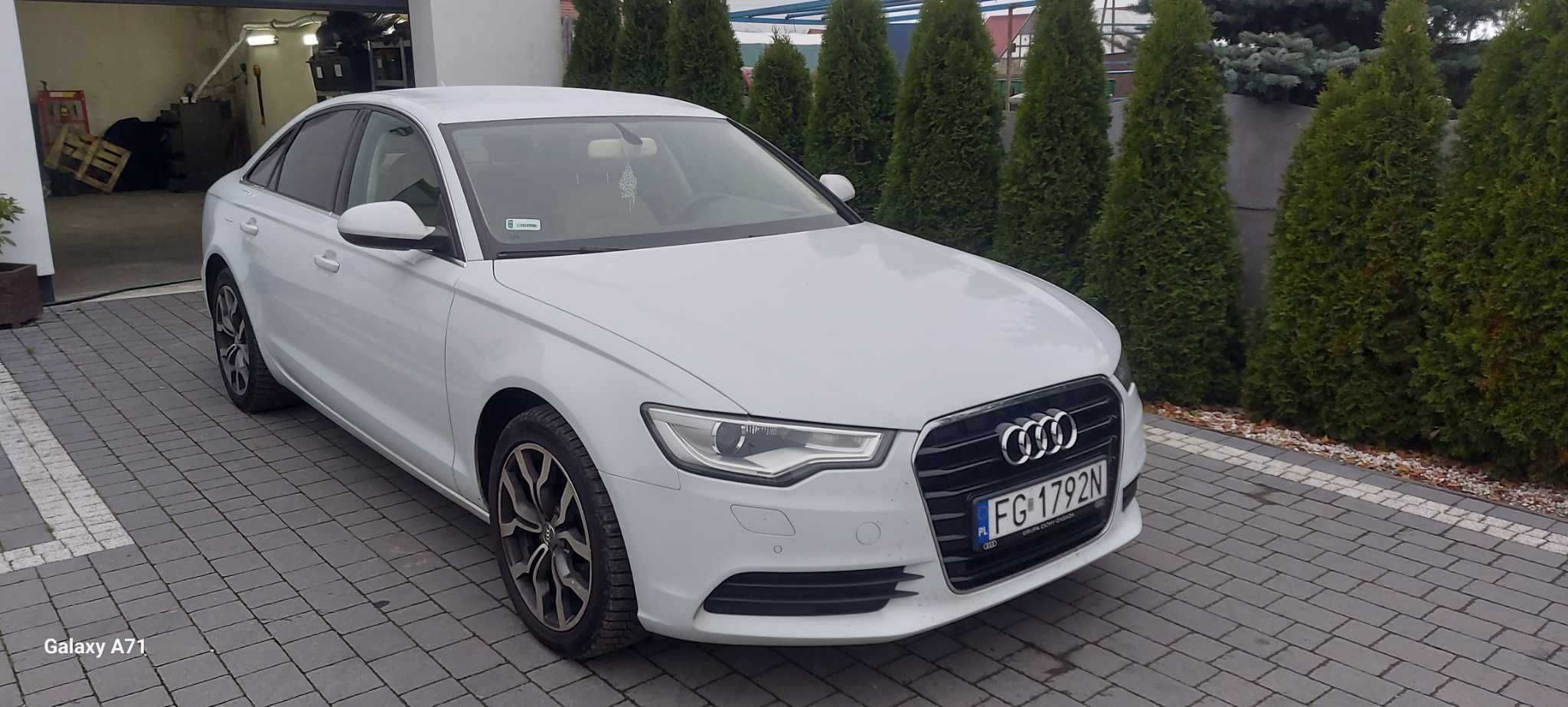 Audi a6 c7 2.0 sedan Biała Piękna 2012r
