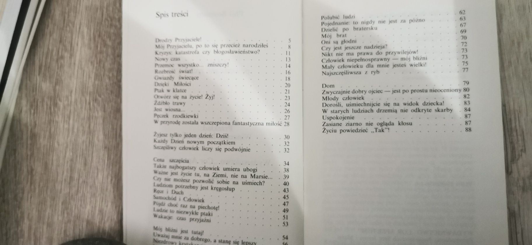 Poezja TAK  powiedziane życiu
Phil Bosmans