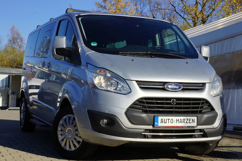 Ford Tourneo Custom 2.0 Diesel 170 KM, 9osobowy, Klimatyzacja, Hak, GWARANCJA!