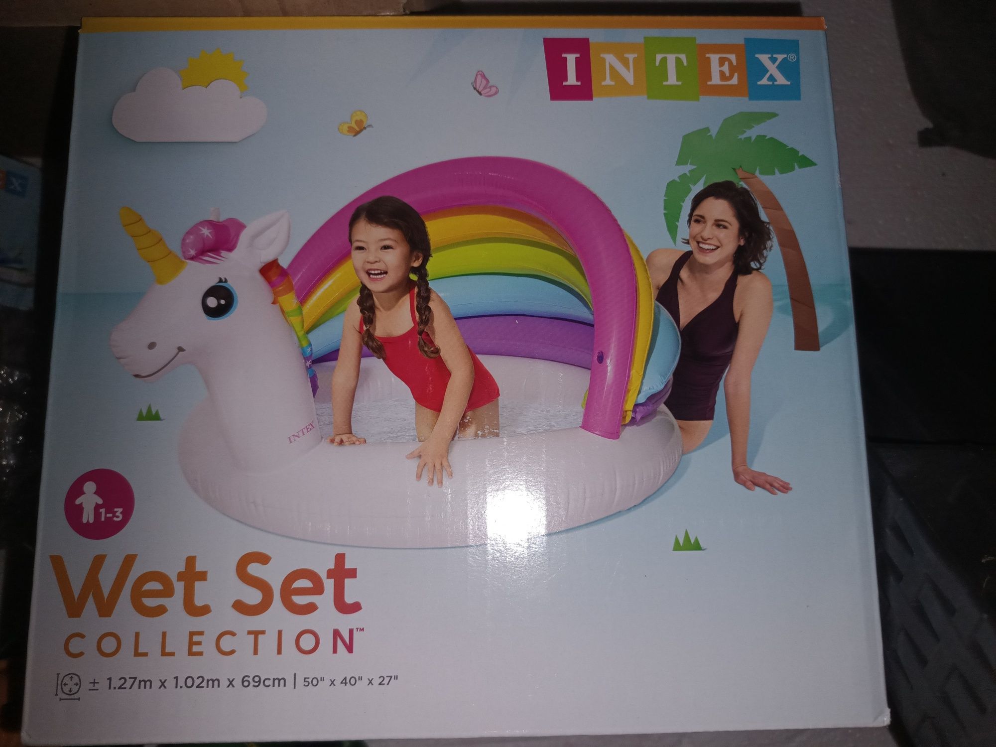 Basen INTEX nowy jednorożec