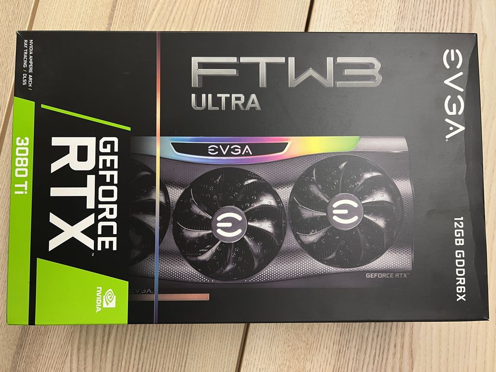 EVGA RTX 3080Ti FTW3 Ultra 12Gb Garantia 1 ano