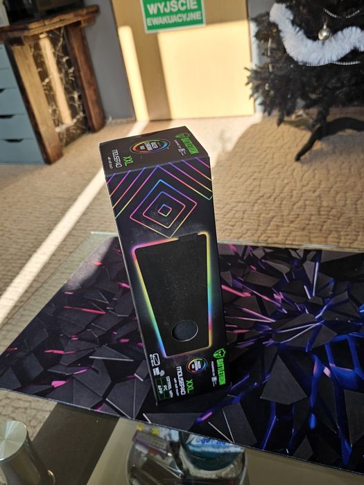 Podświetlana Podkładka Gamingowa Battletron XXL 30x90 cm RGB