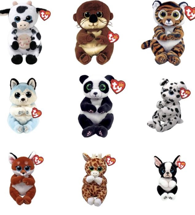 М'яка іграшка TY Beanie babies вівчарка кот лис Ace 20 см (40539)