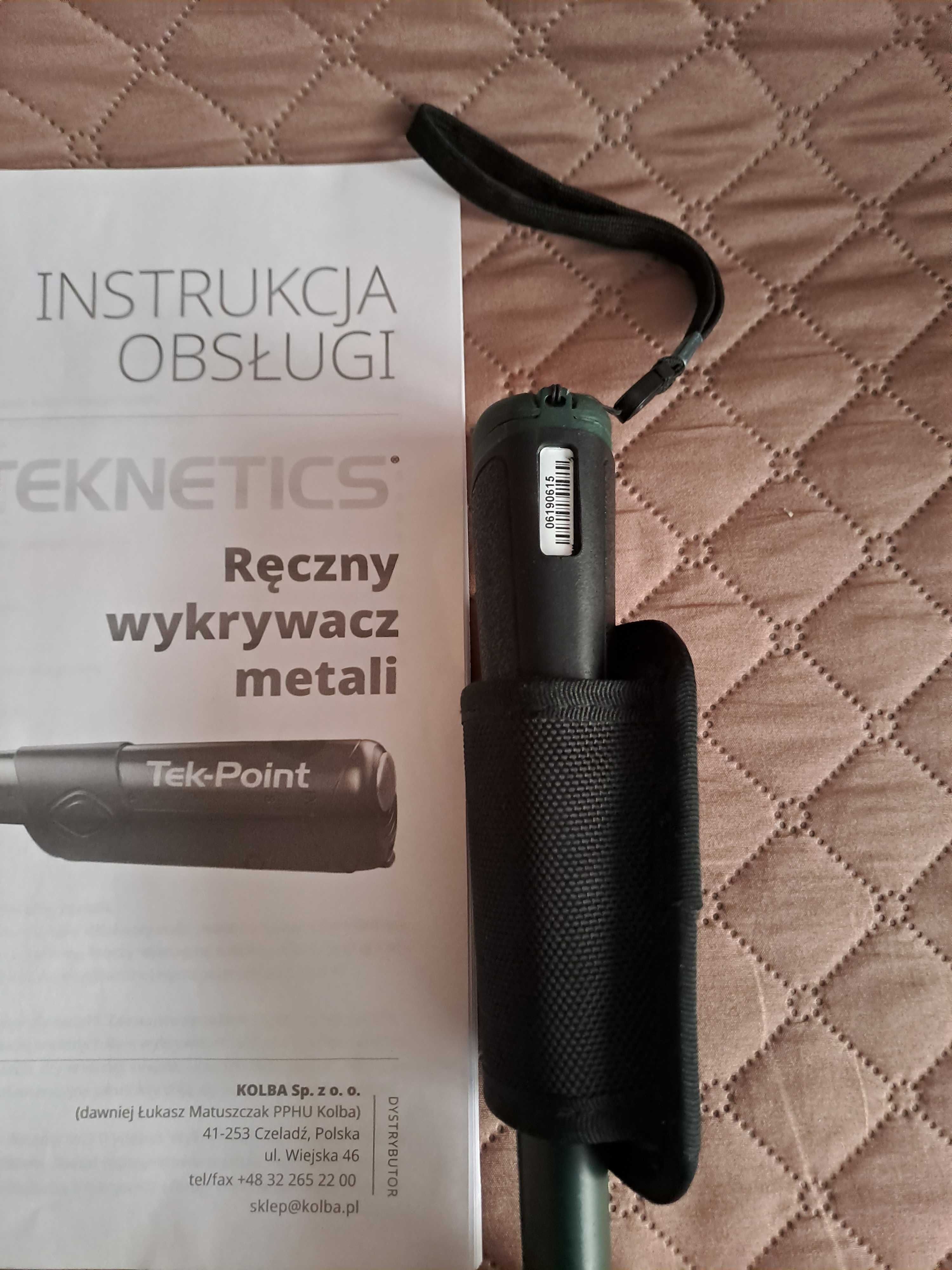 Ręczny wykrywacz metali Tek-Point  Teknetics.