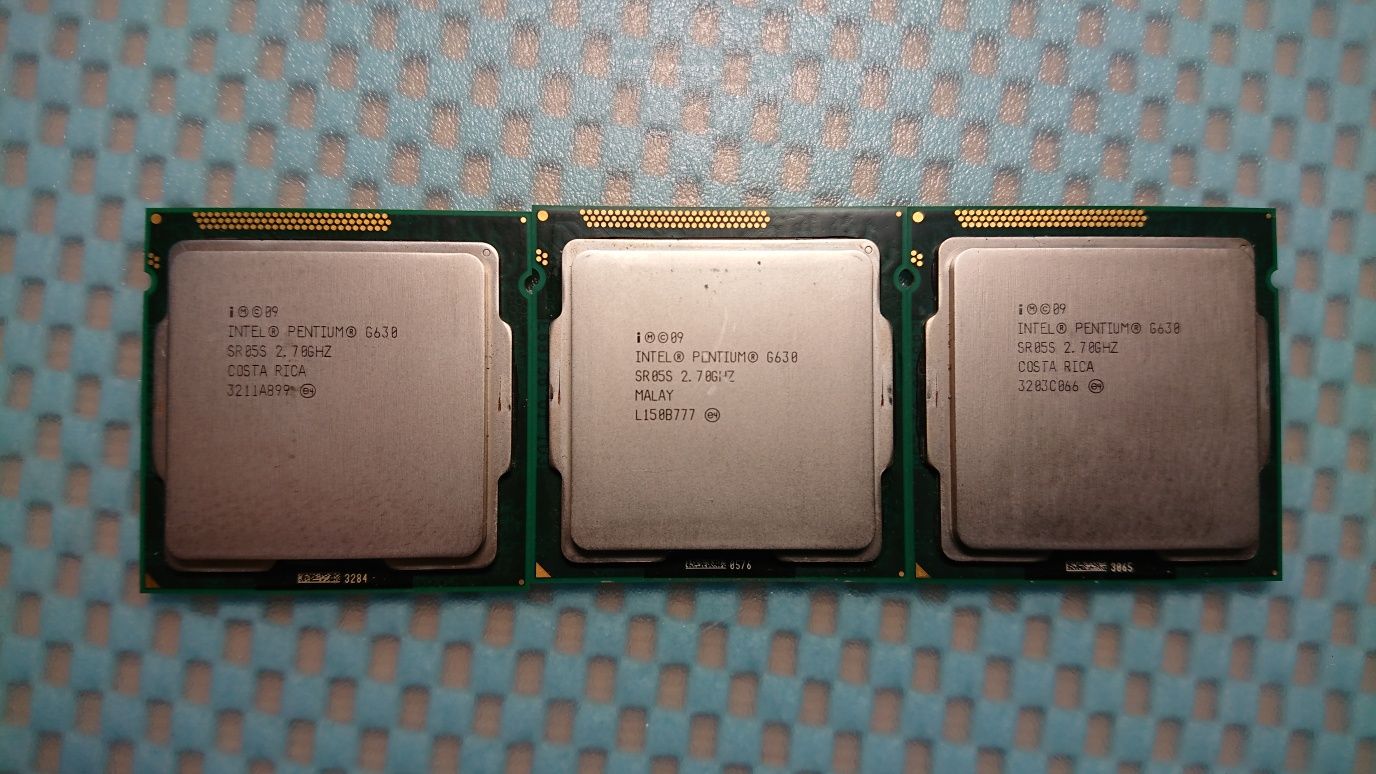 Процессоры Intel Pentium G630/ Celeron G465 soket 1155