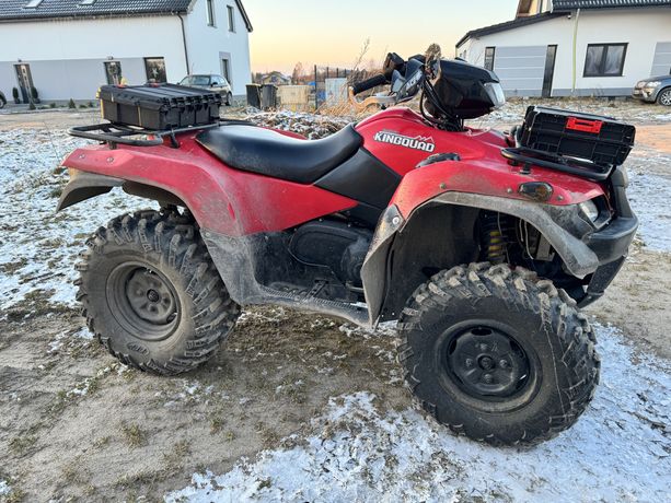 Suzuki kingquad 750, uzywany Koszalin PRZYCZEPKA