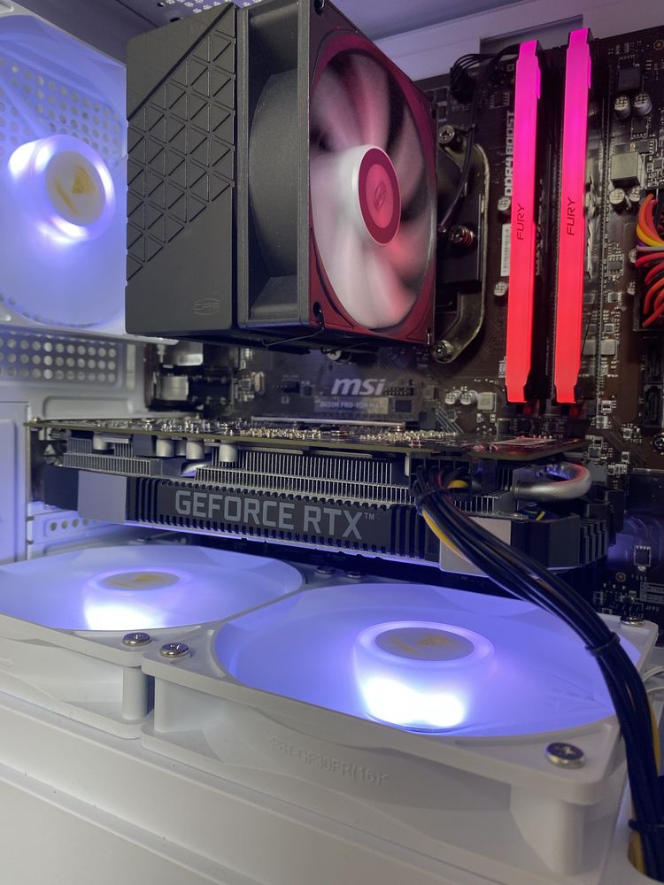 Игровой компьютер,ПК[Ryzen 5 5600,DDR4 16GB,RTX 2060 Super,M2 512G]