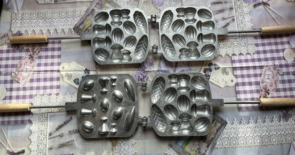 Велика горішниця орешница лесное ассорти форма для випічки на газу