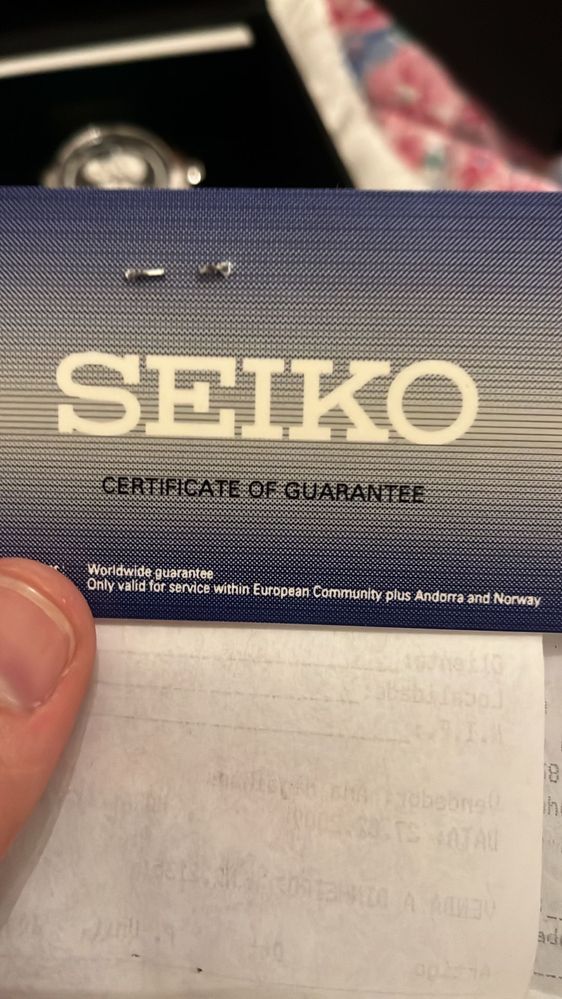 Relogio original SEIKO