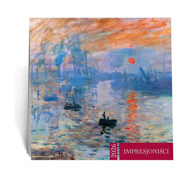 Kalendarz 2026 ścienny Impresjoniści. Eurograf BIS kalendarze