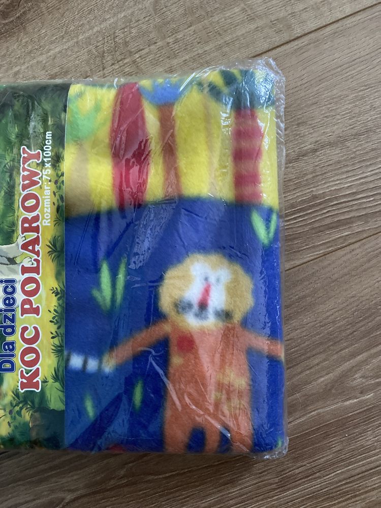 Kocyk polarowy dla dziecka
