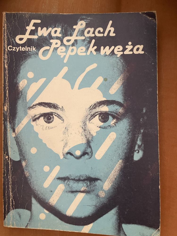 Stara ksiazka Pępek Węża Ewa Lach