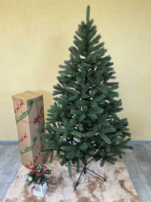 ПРЕМИУМ Литая Елка зеленая голубая Ель Сосна Ялинка лита зелена штучна