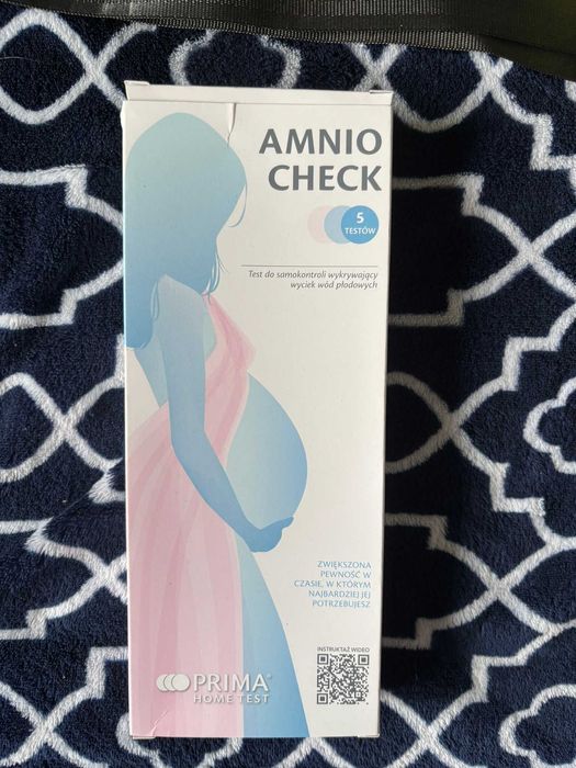 Amnio check test do wykrywania wód płodowych