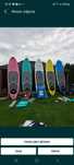 SUP deska 320cmx81x15 xl  190kg  cały zestaw  nowe