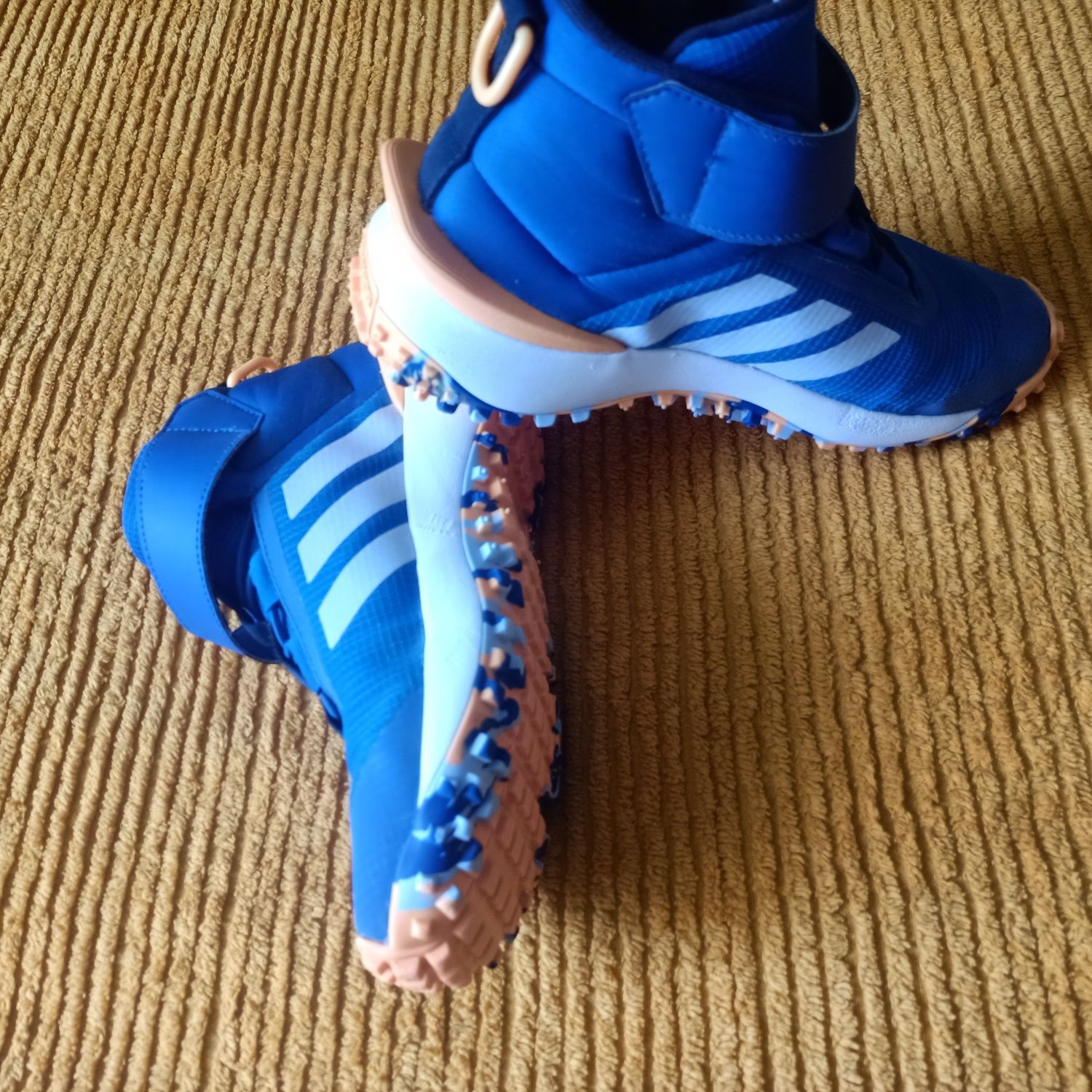 Adidas Sneakersy Fortatrail Shoes Kids, Niebieski, rozmiar 37,5