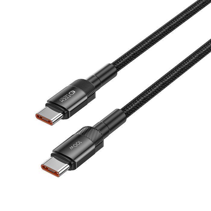 Kabel Tech-Protect UltraBoost Evo USB-C PD 100W 25cm, Czarny