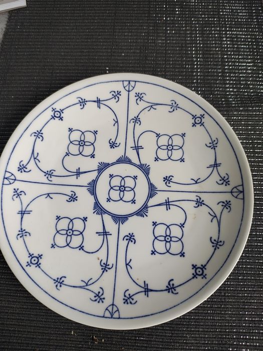 Talerz Winterling wzór słomkowy